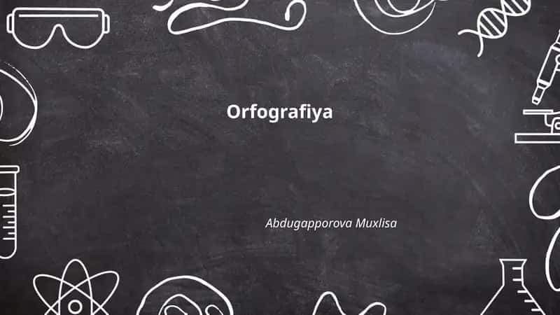 Orfografiya 1