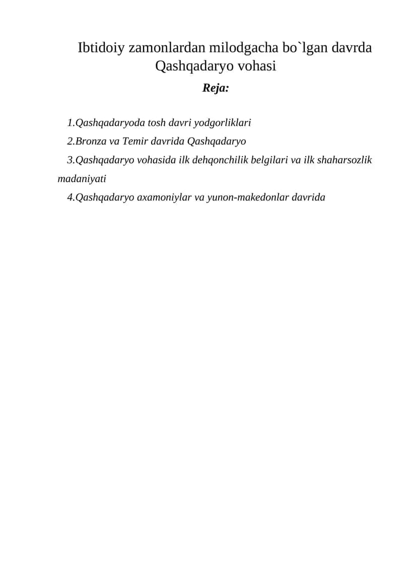 Qashqadaryo vohasi 1