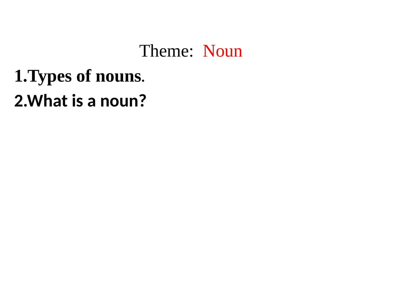 Noun 1