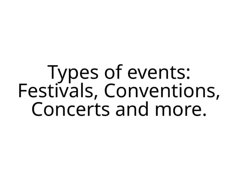 Introduction to Events 1
