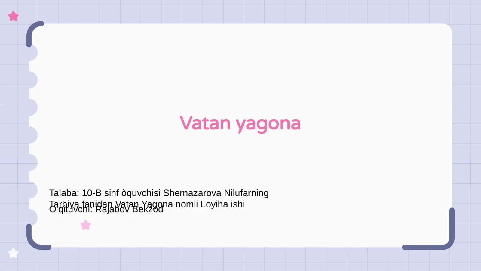 Vatan Yagona 1
