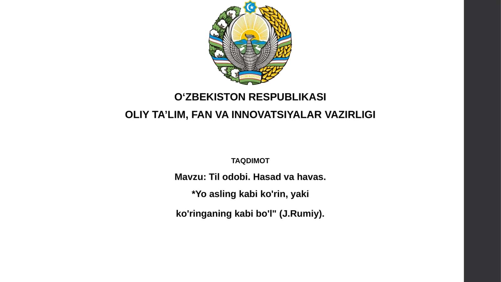 Tilodobi. Hasadvahavas 1