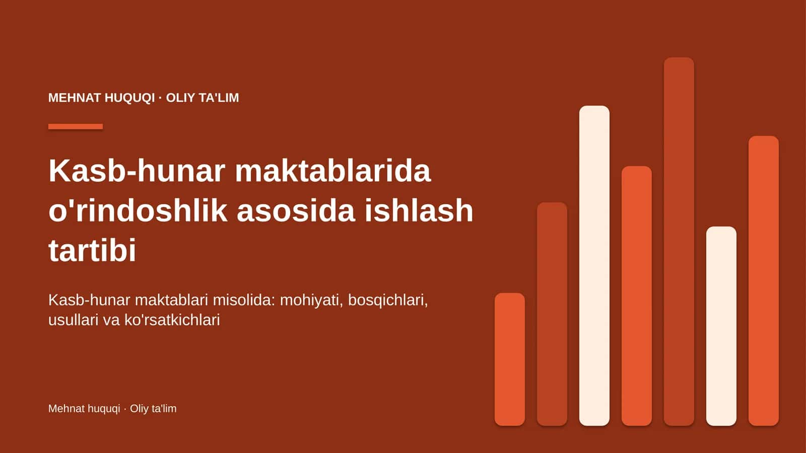 Kasb-hunar maktablarida o'rindoshlik asosida ishlash tartibi 1