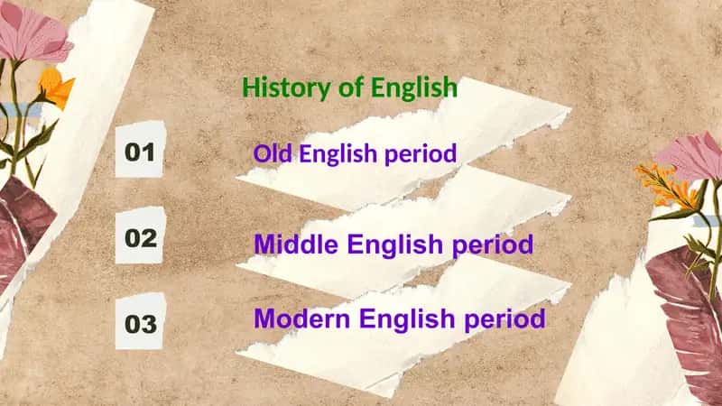History of English 1