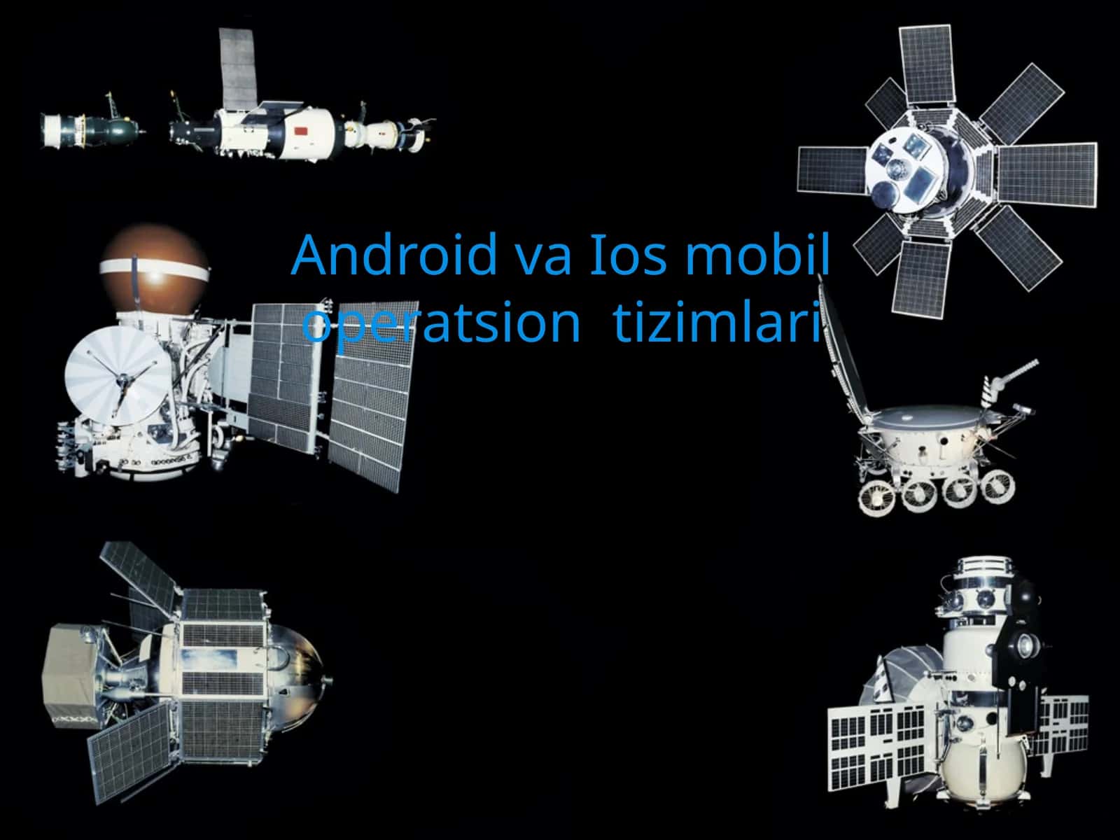 Android va IOS mobil operatsion tizimlari 1