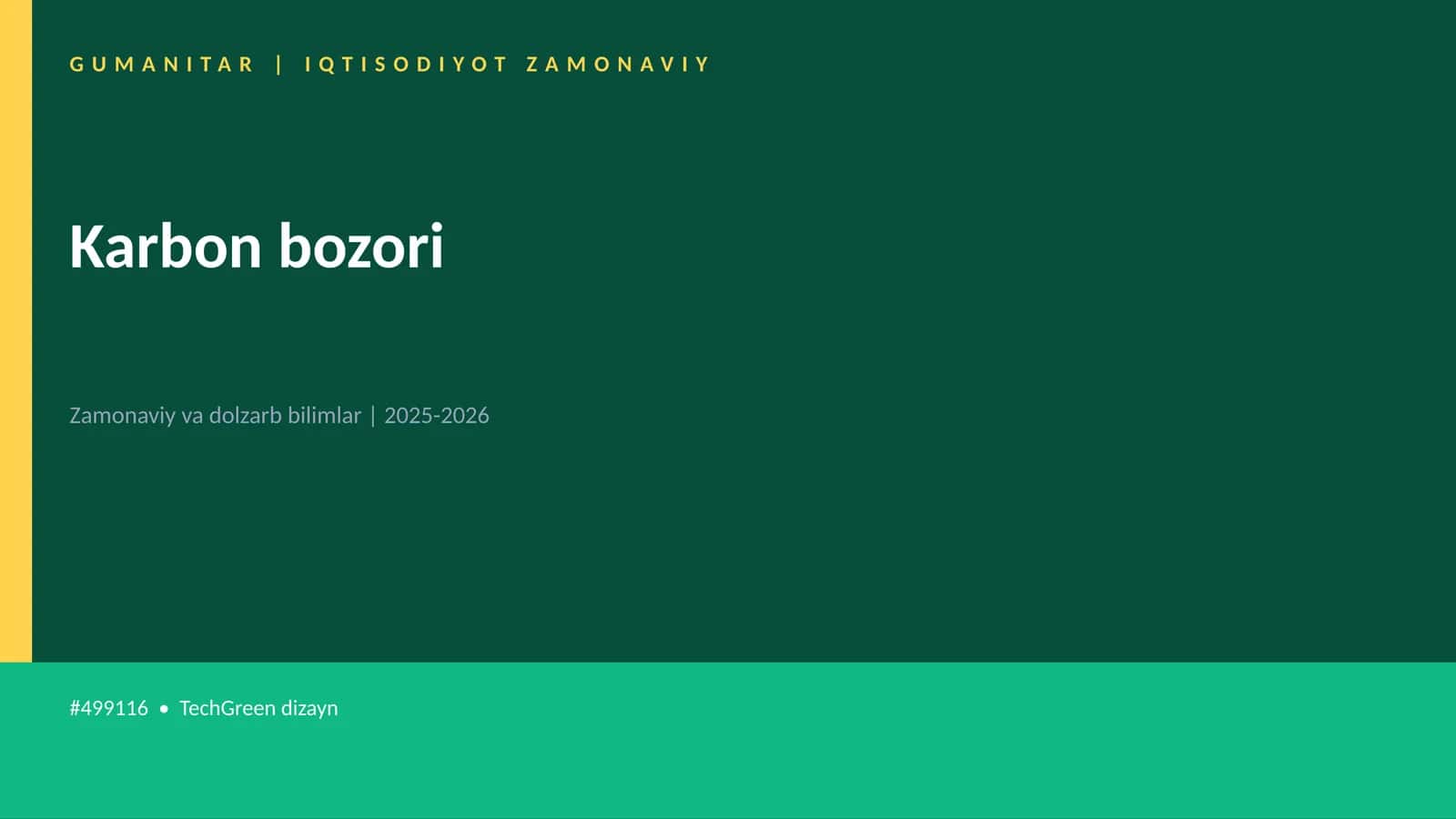 Karbon bozori 1