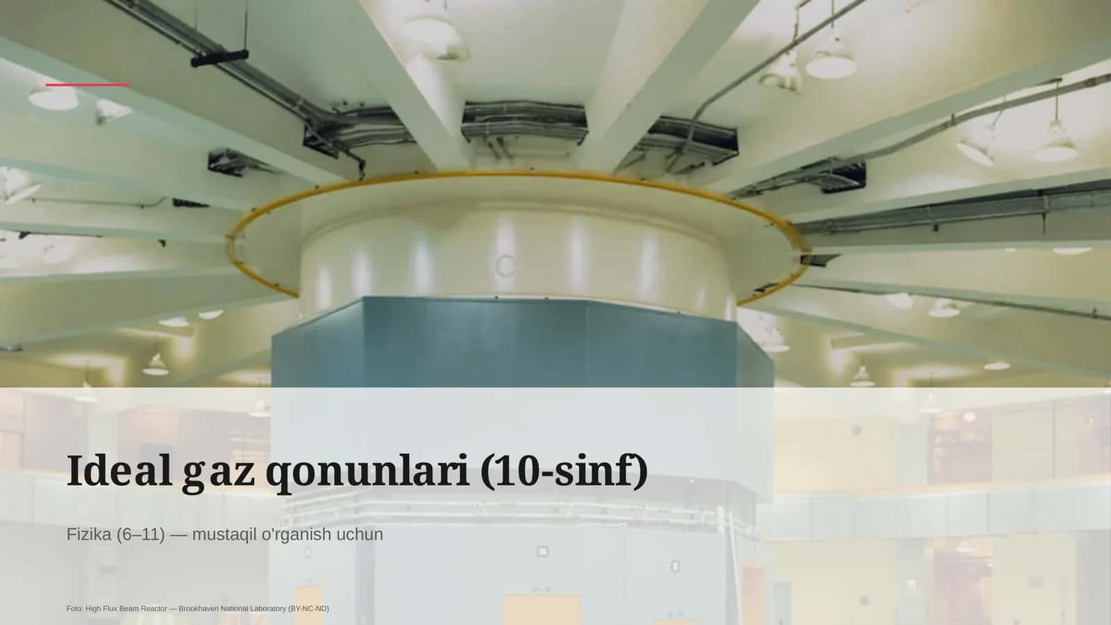 Ideal gaz qonunlari (10-sinf) 1