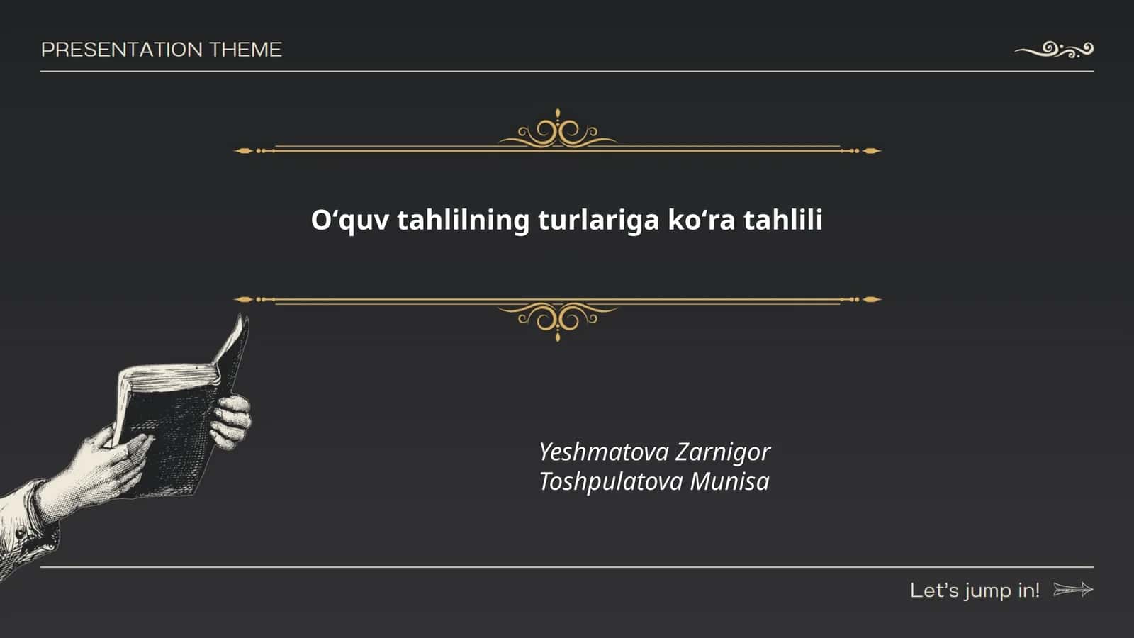 Matn tahlili 1