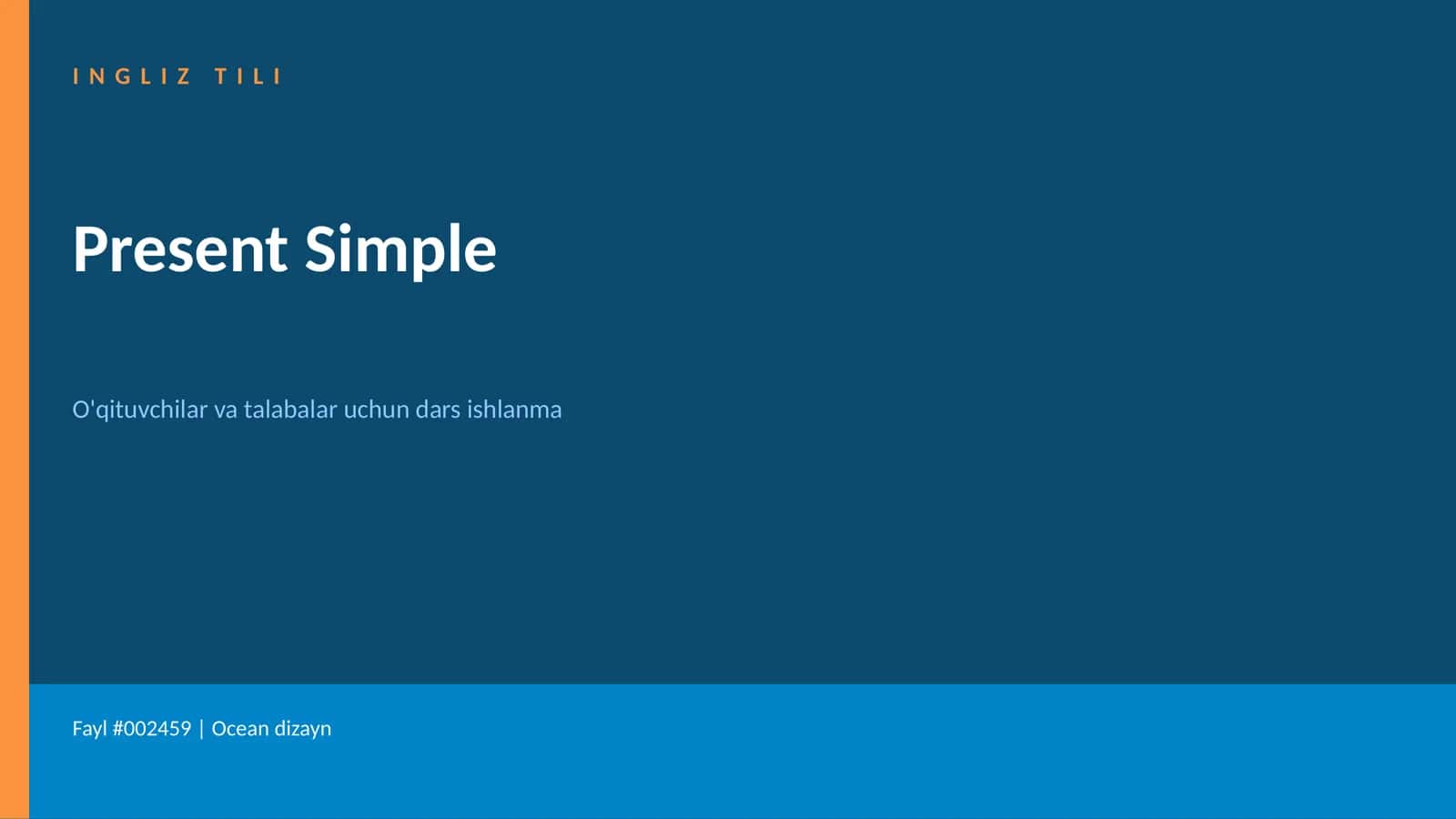 Present Simple 1
