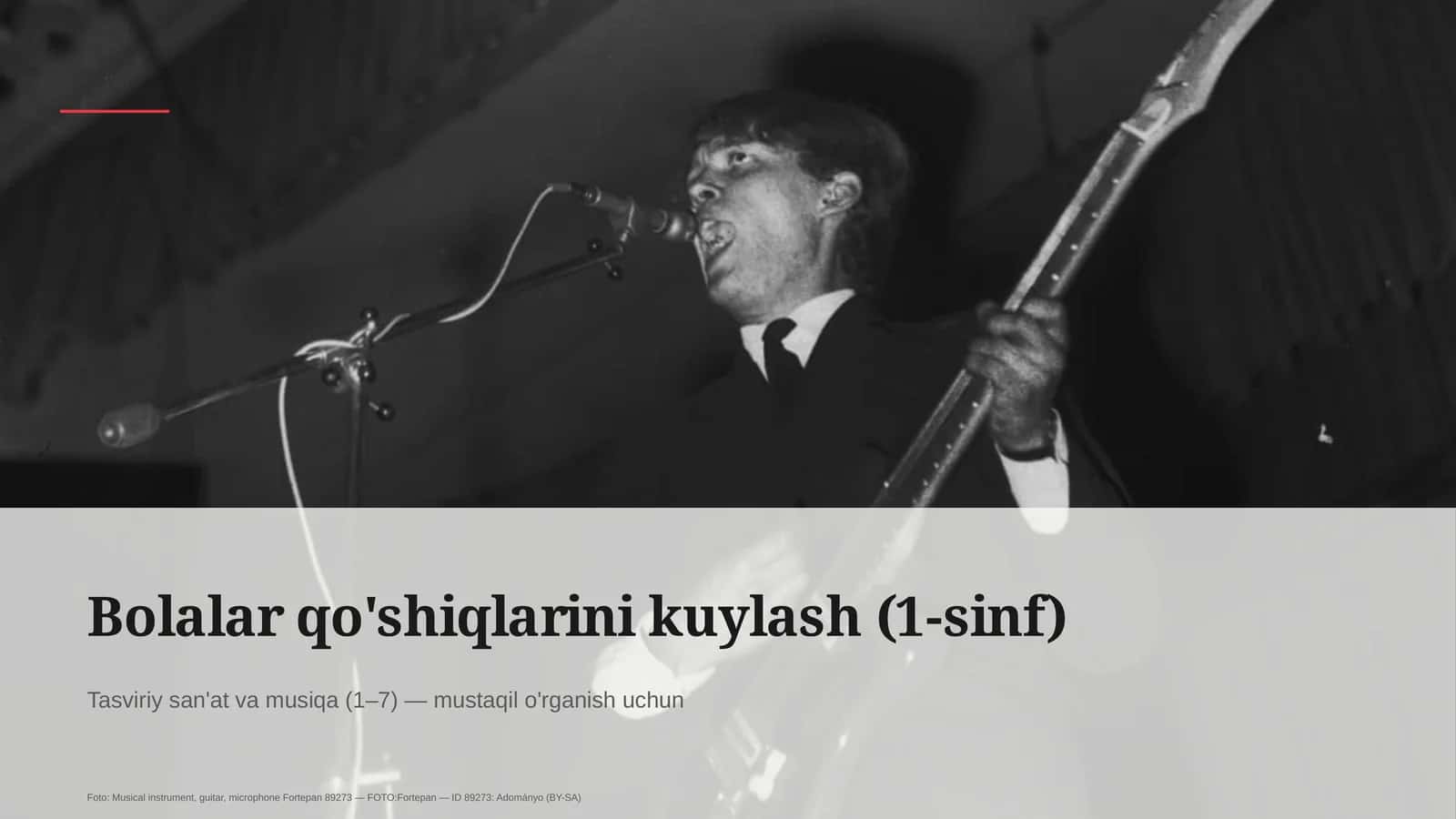 Tasviriy san'at va musiqa (1–7) 1