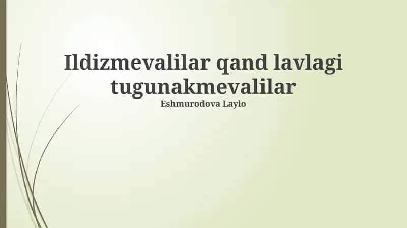 Lavlagi: xususiyatlari va turlari 1