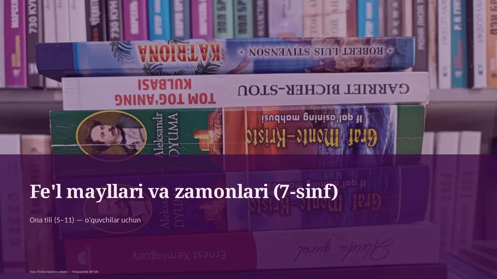 Fe'l mayllari va zamonlari (7-sinf) 1