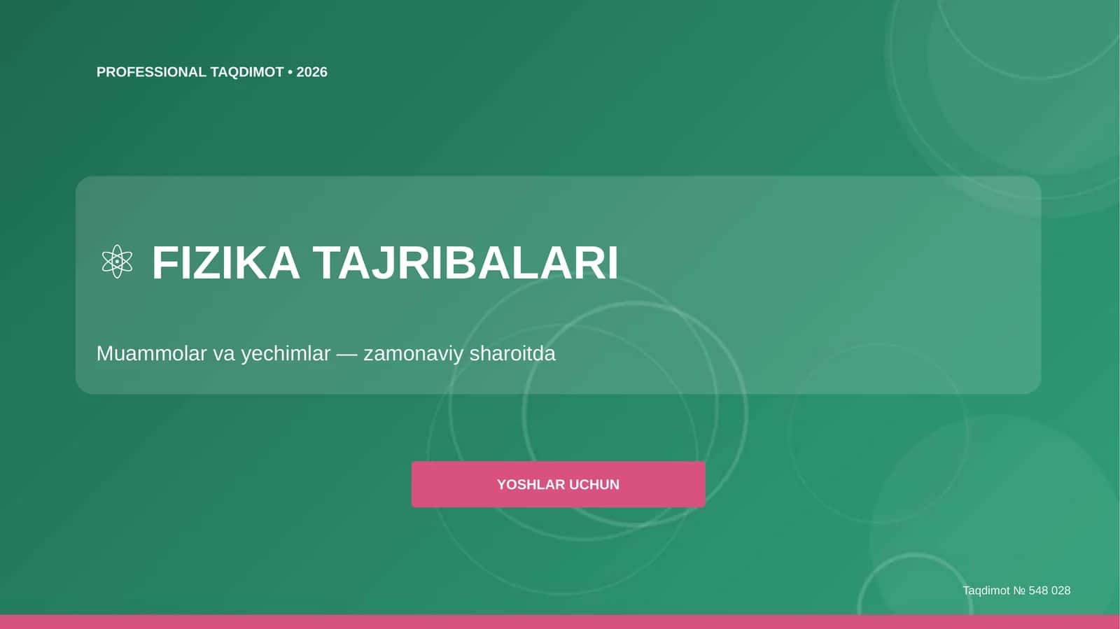 Fizika Tajribalari 1