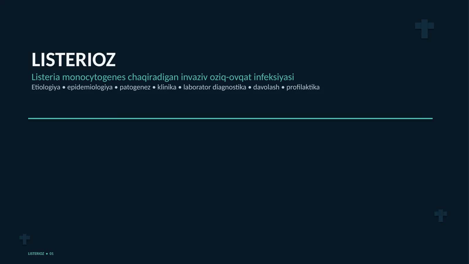 LISTERIOZ 1