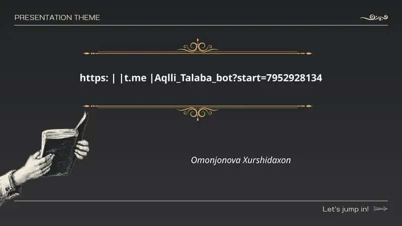 Aqlli Talaba boti 1