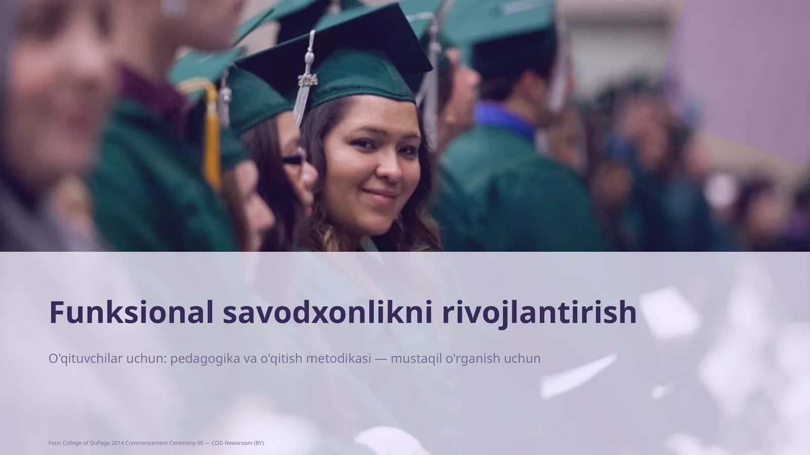 Funksional savodxonlikni rivojlantirish 1