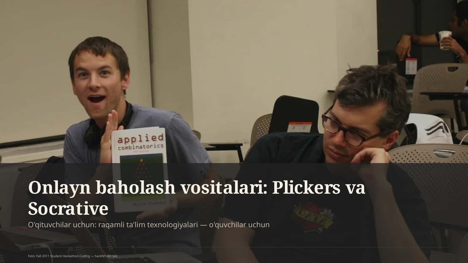 Onlayn baholash vositalari: Plickers va Socrative 1