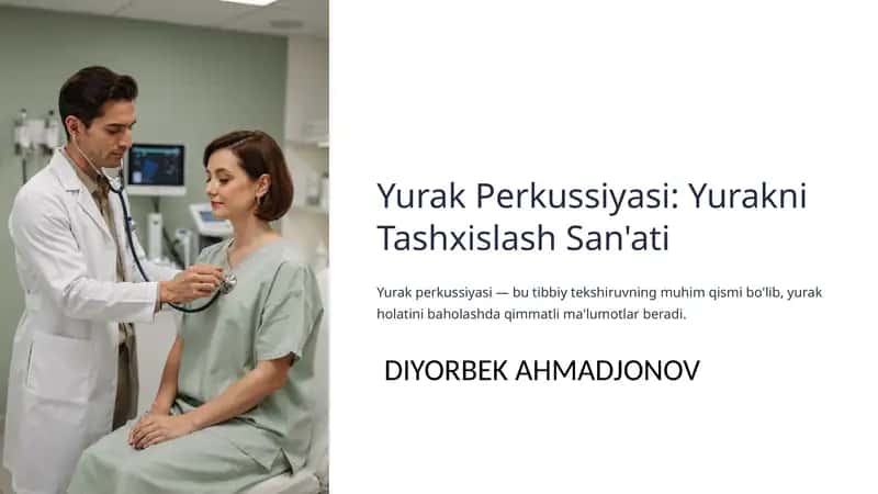 Yurak Perkussiyasi 1