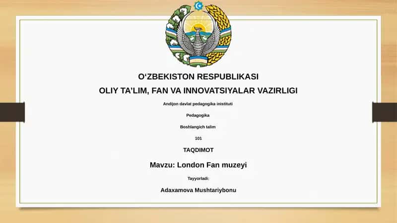 London Fan muzeyi 1