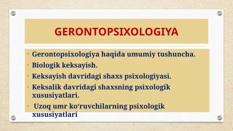 GERONTOPSIXOLOGIYA 1