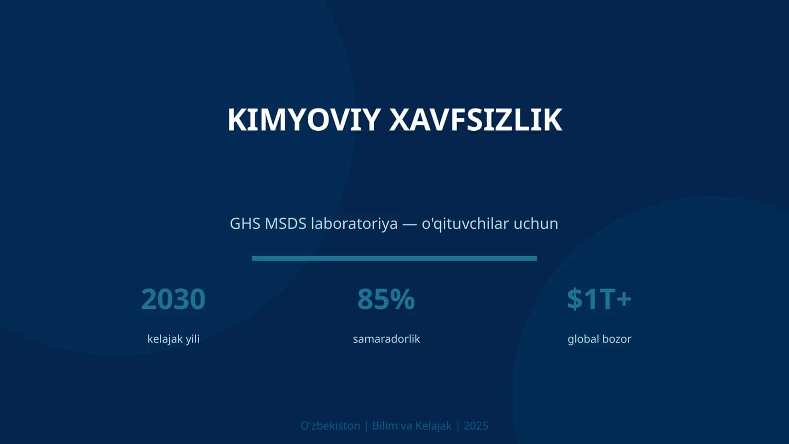 Kimyoviy xavfsizlik 1