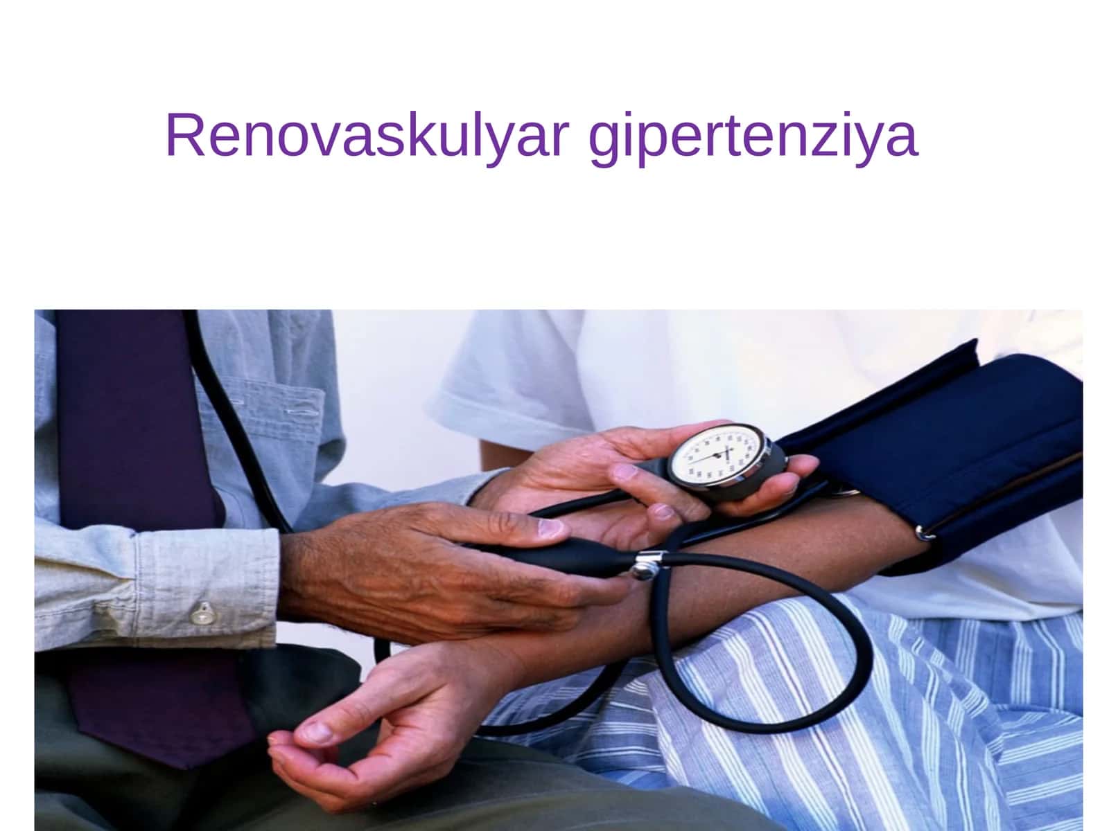 Renovaskulyar gipertenziya 1