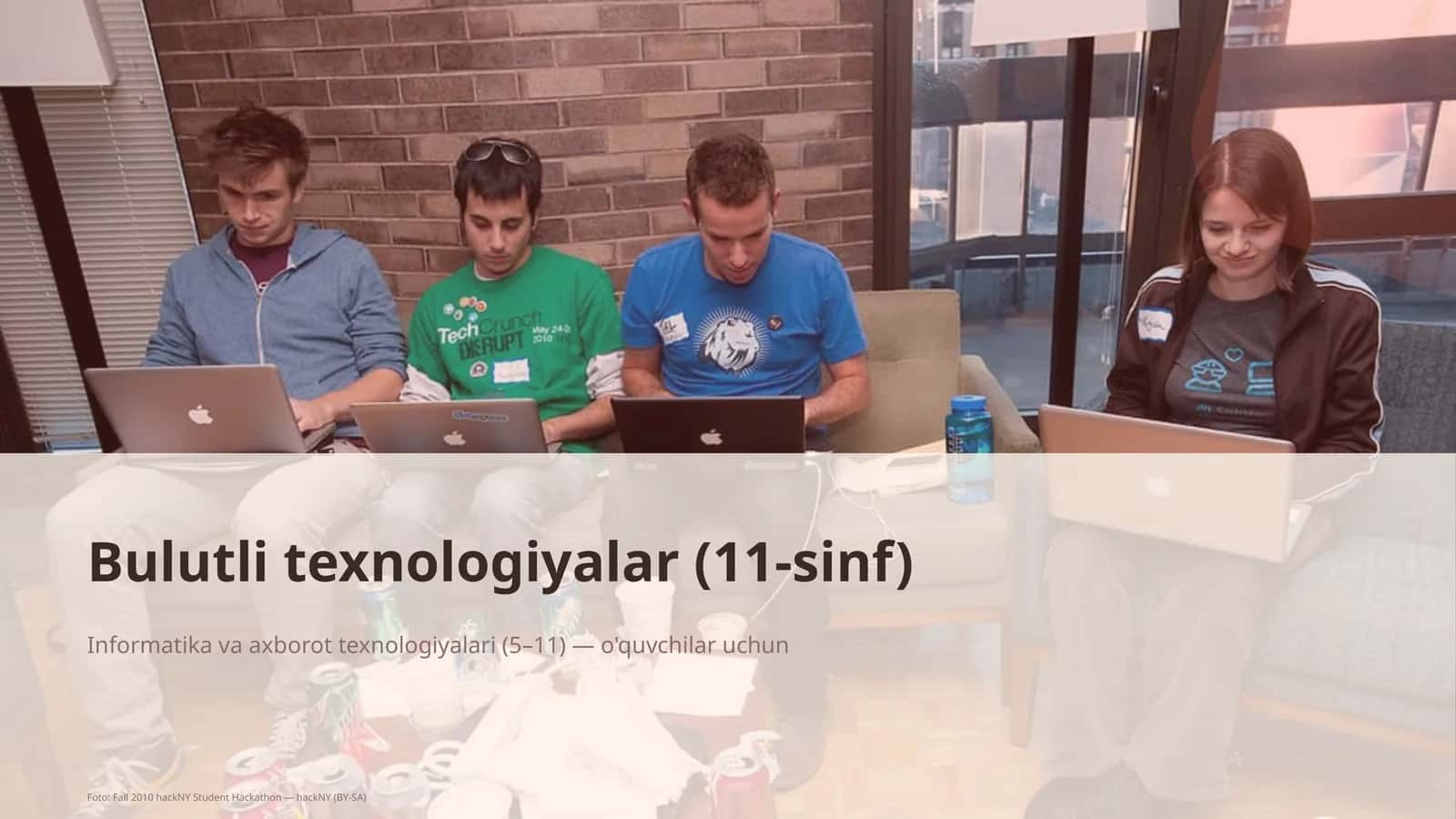 Bulutli texnologiyalar (11-sinf) 1