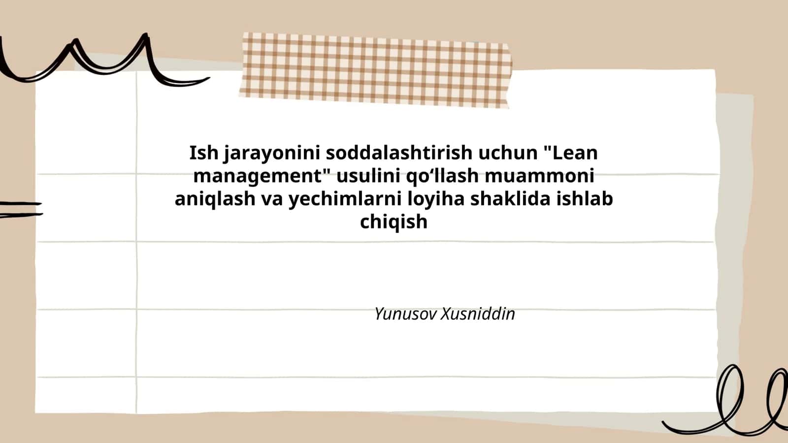 Lean management 1