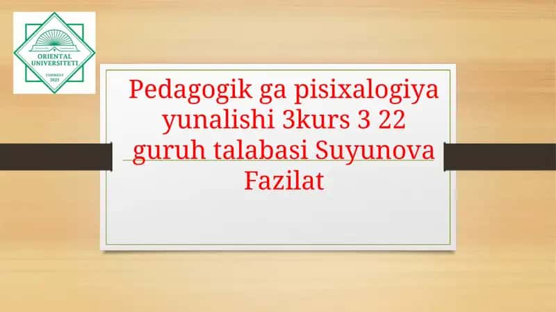 Ishtimoiy-Pedagogik Model 1
