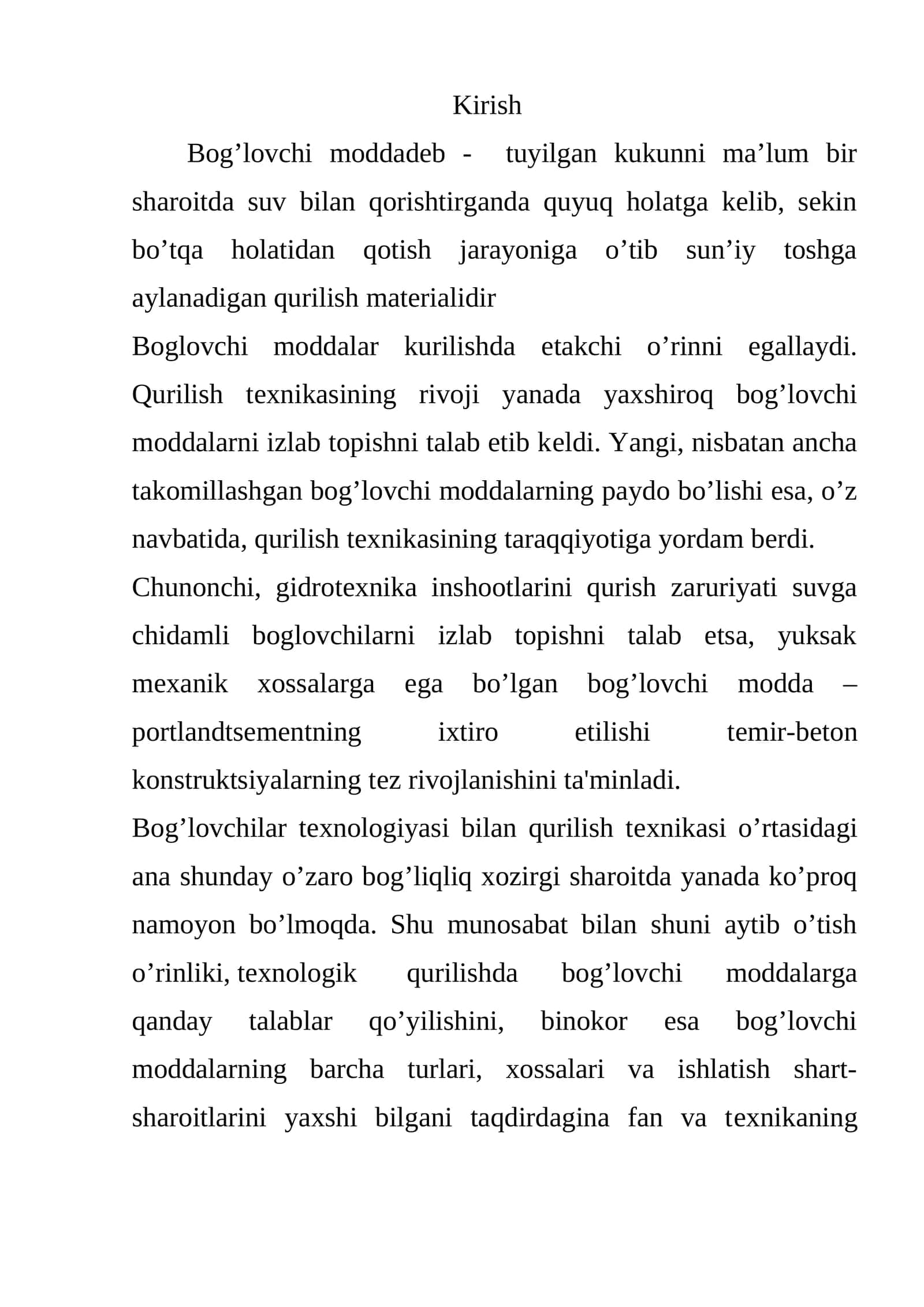 Ohak-shlakli sement ishlab chiqarish 1