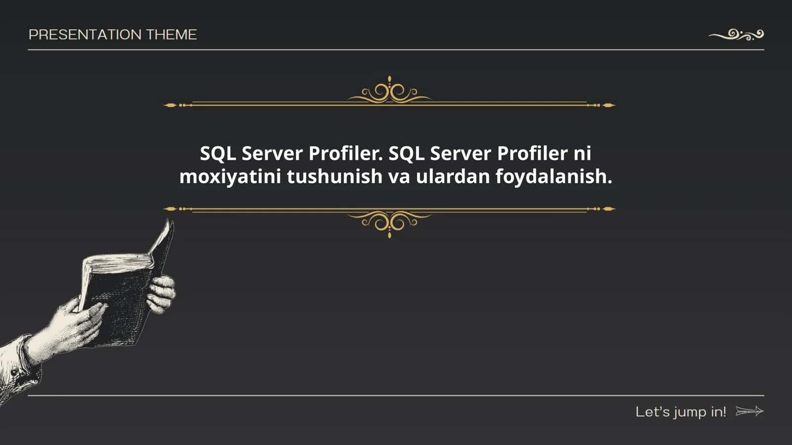 SQL Server Profiler 1