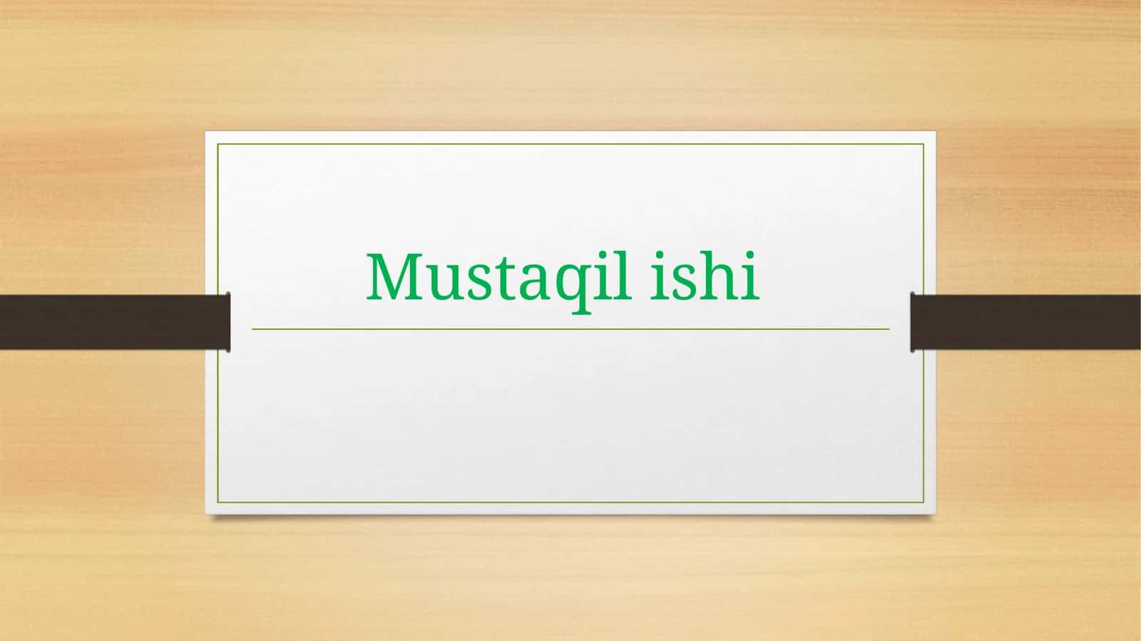 Xorijiy investitsiyalar 1