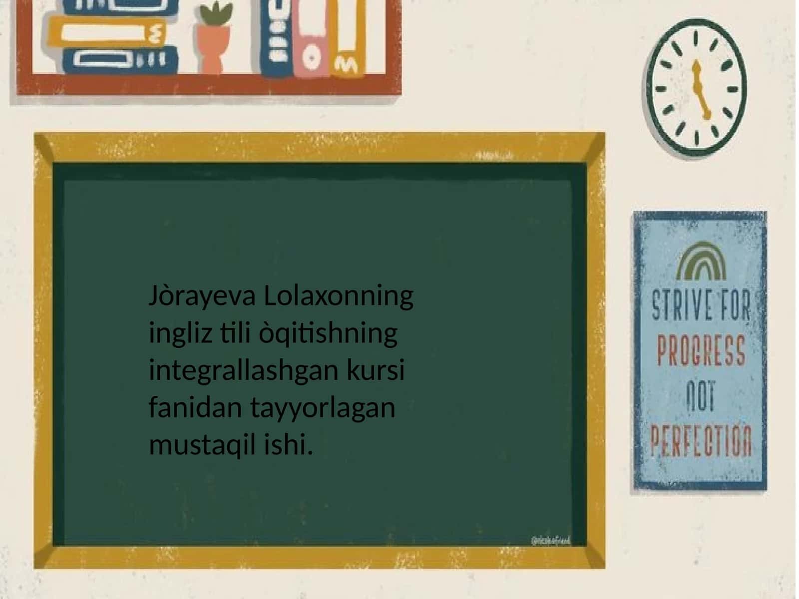 Teaching phonology 1