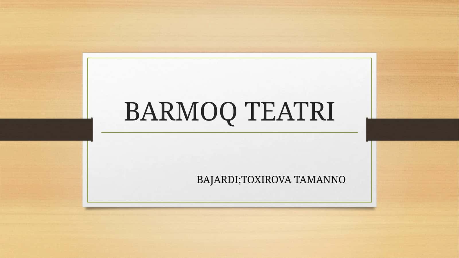 BARMOQ TEATRI 1