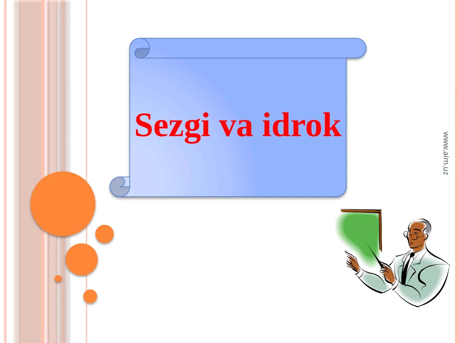 Sezgivaidrok 1
