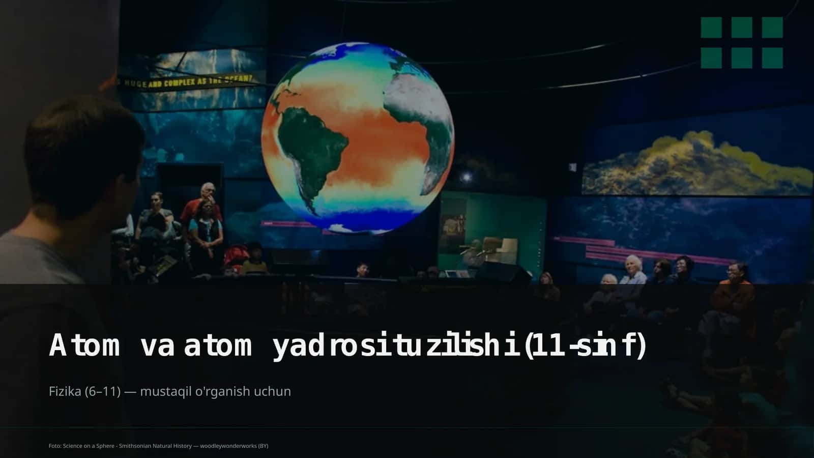 Atom va atom yadrosi tuzilishi (11-sinf) 1