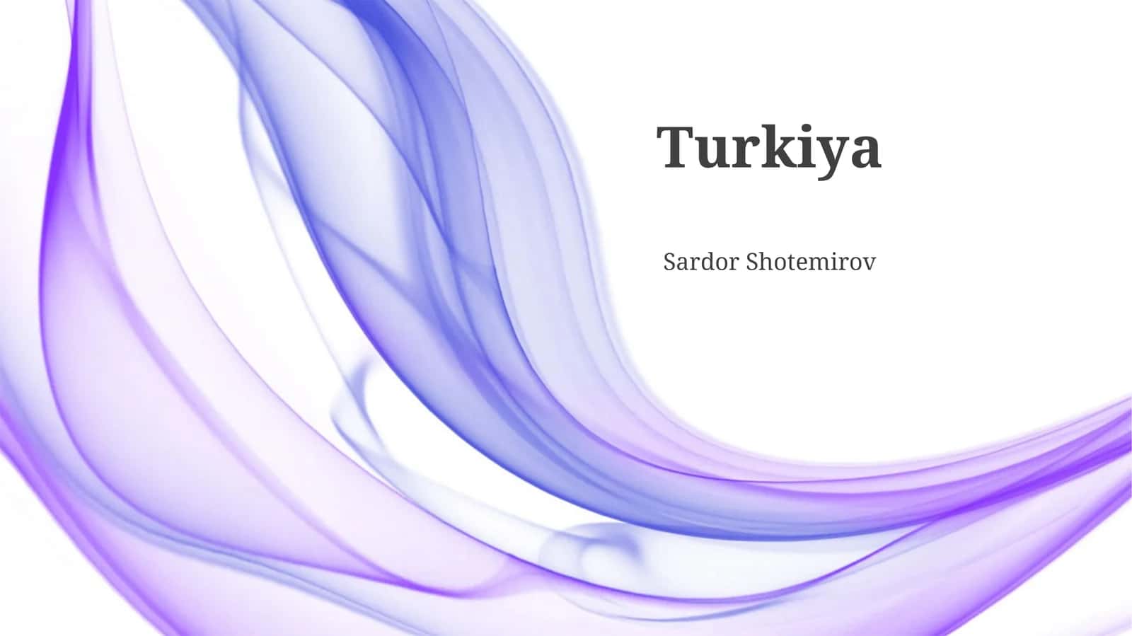 Turkiya 1