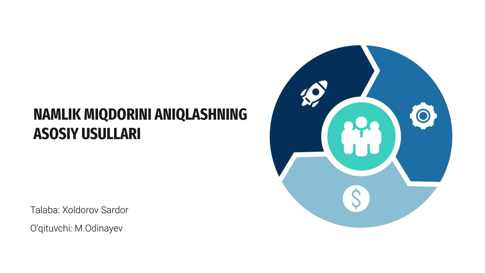 Namlik miqdorini aniqlashning asosiy usullari 1