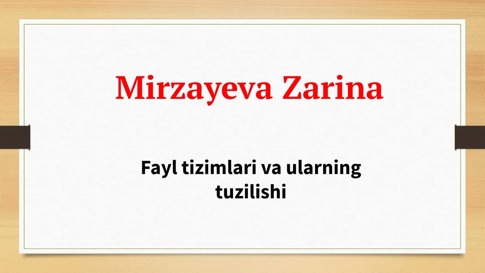 Fayltizimlarivaularningtuzilishi 1