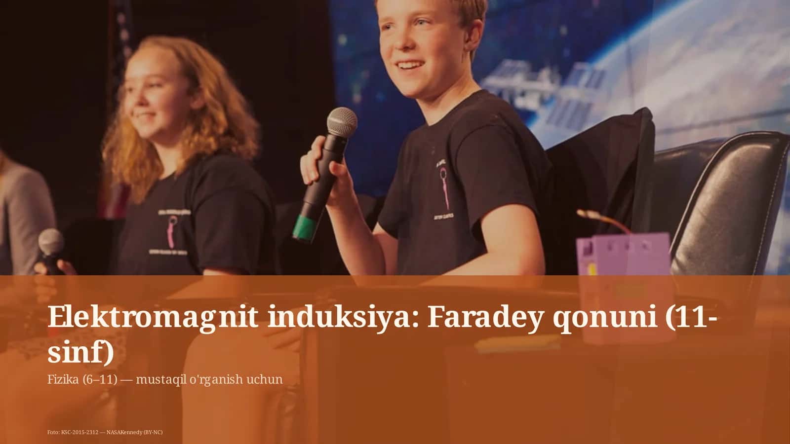 Elektromagnit induksiya: Faradey qonuni (11-sinf) 1
