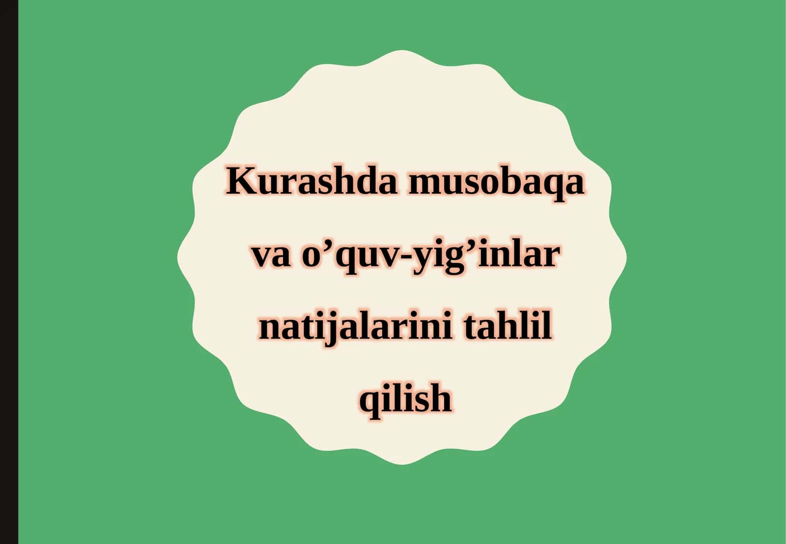 Kurash damu so'baqalari natijalari 1