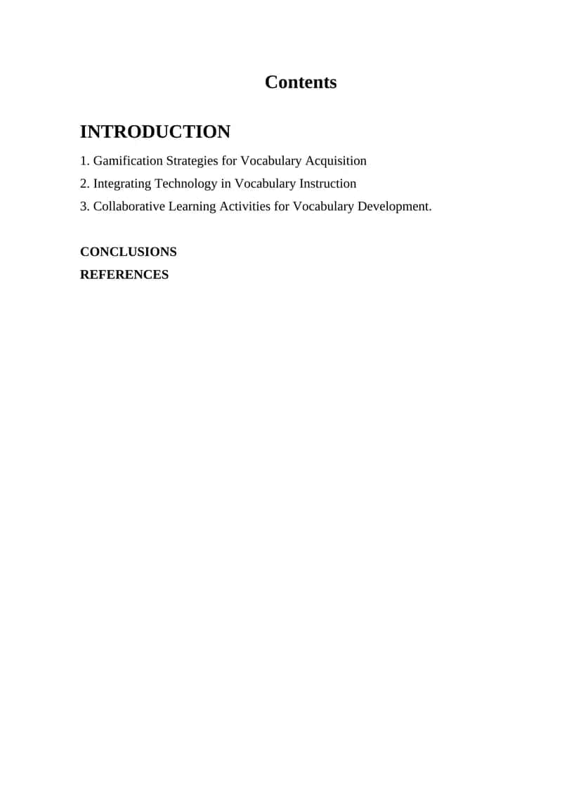 Vocabulary Instruction Innovations