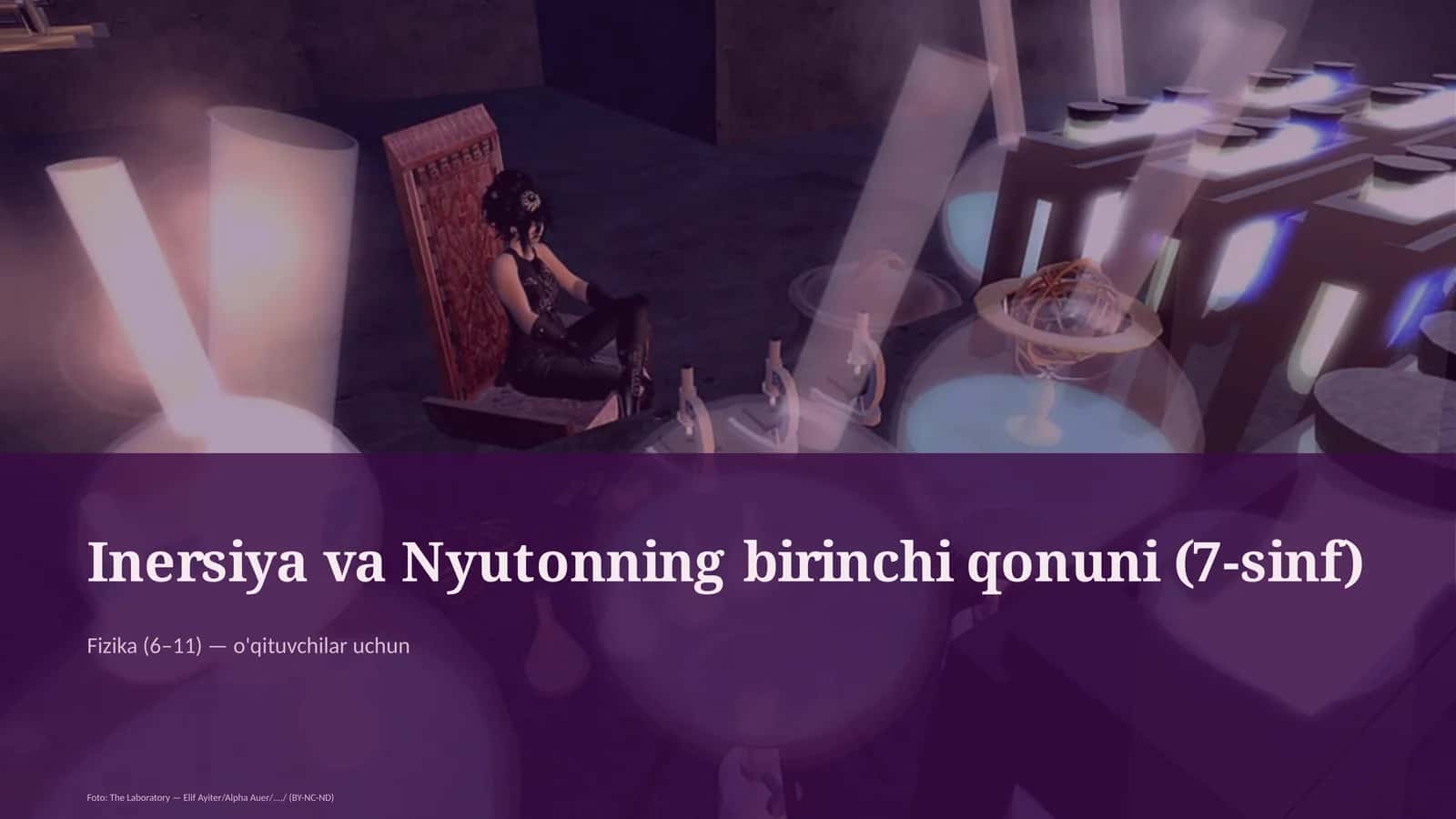 Inersiya va Nyutonning birinchi qonuni (7-sinf) 1