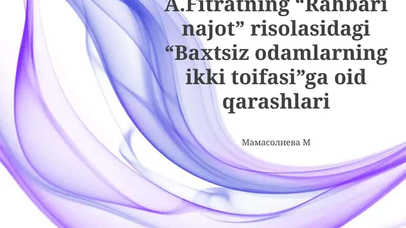 Rahbari Najot 1