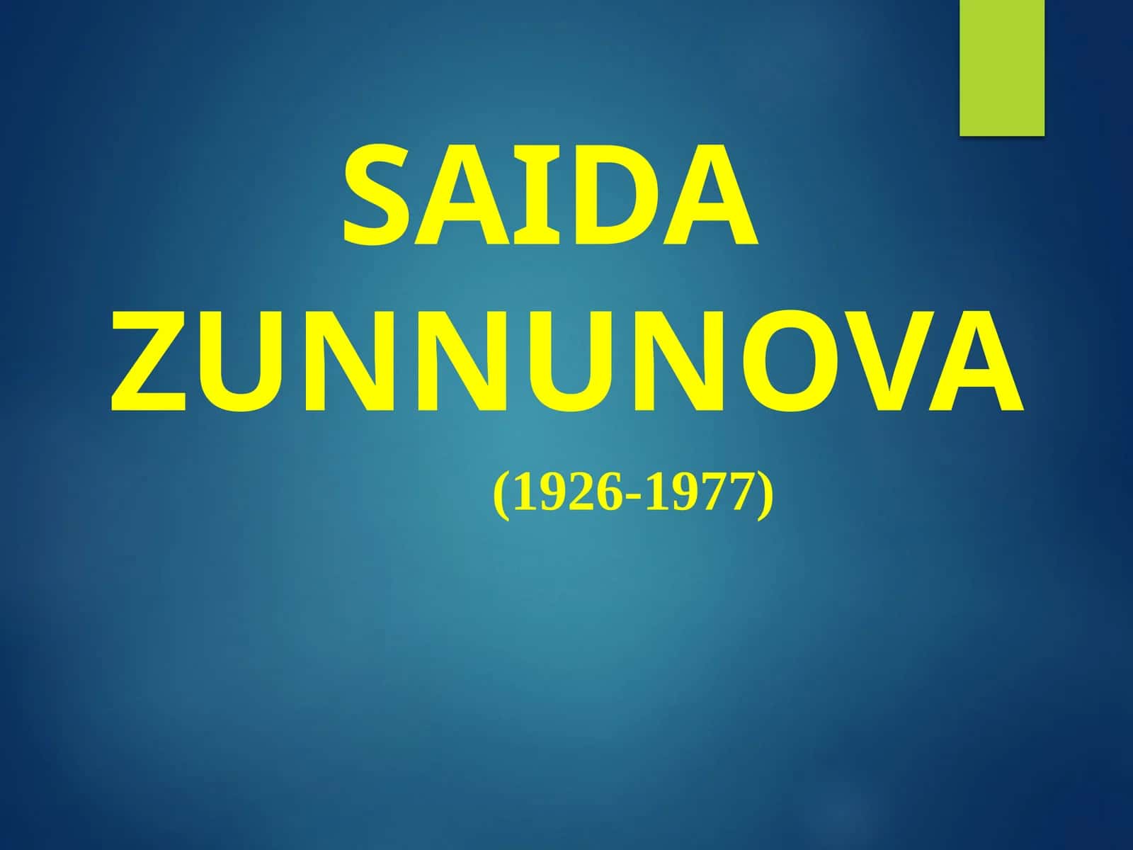 SAIDAZUNNUNOVA 1