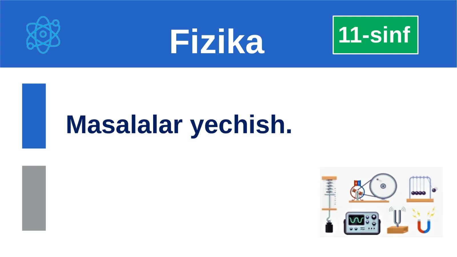 Masalalar yechish 1