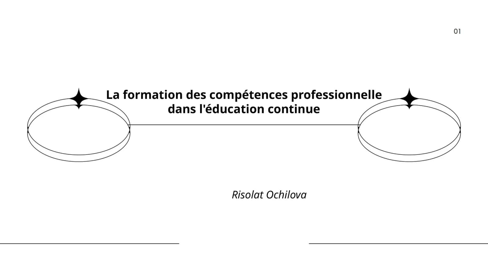 La formation des compétences professionnelle dans l'éducation continue 1