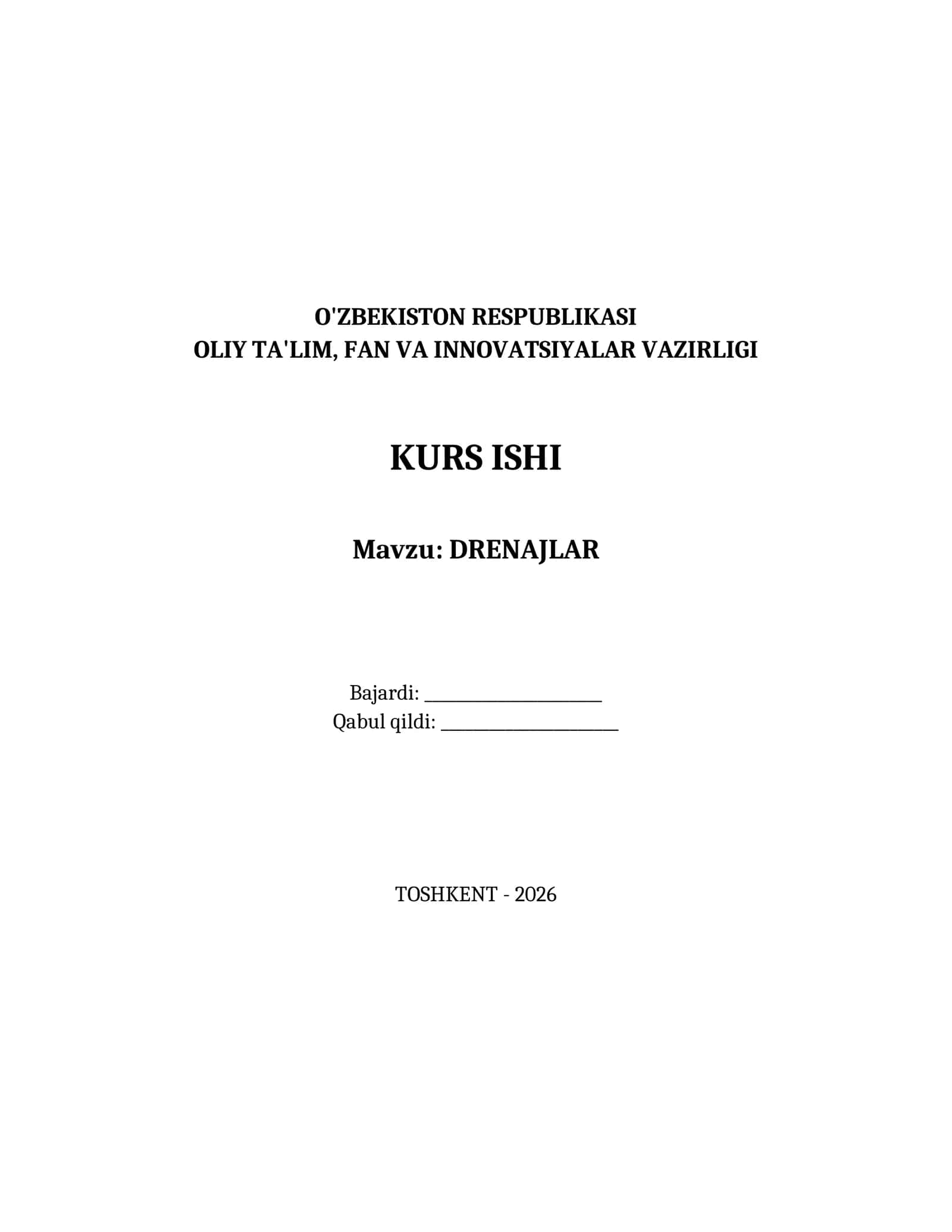 DRENAJLAR 1