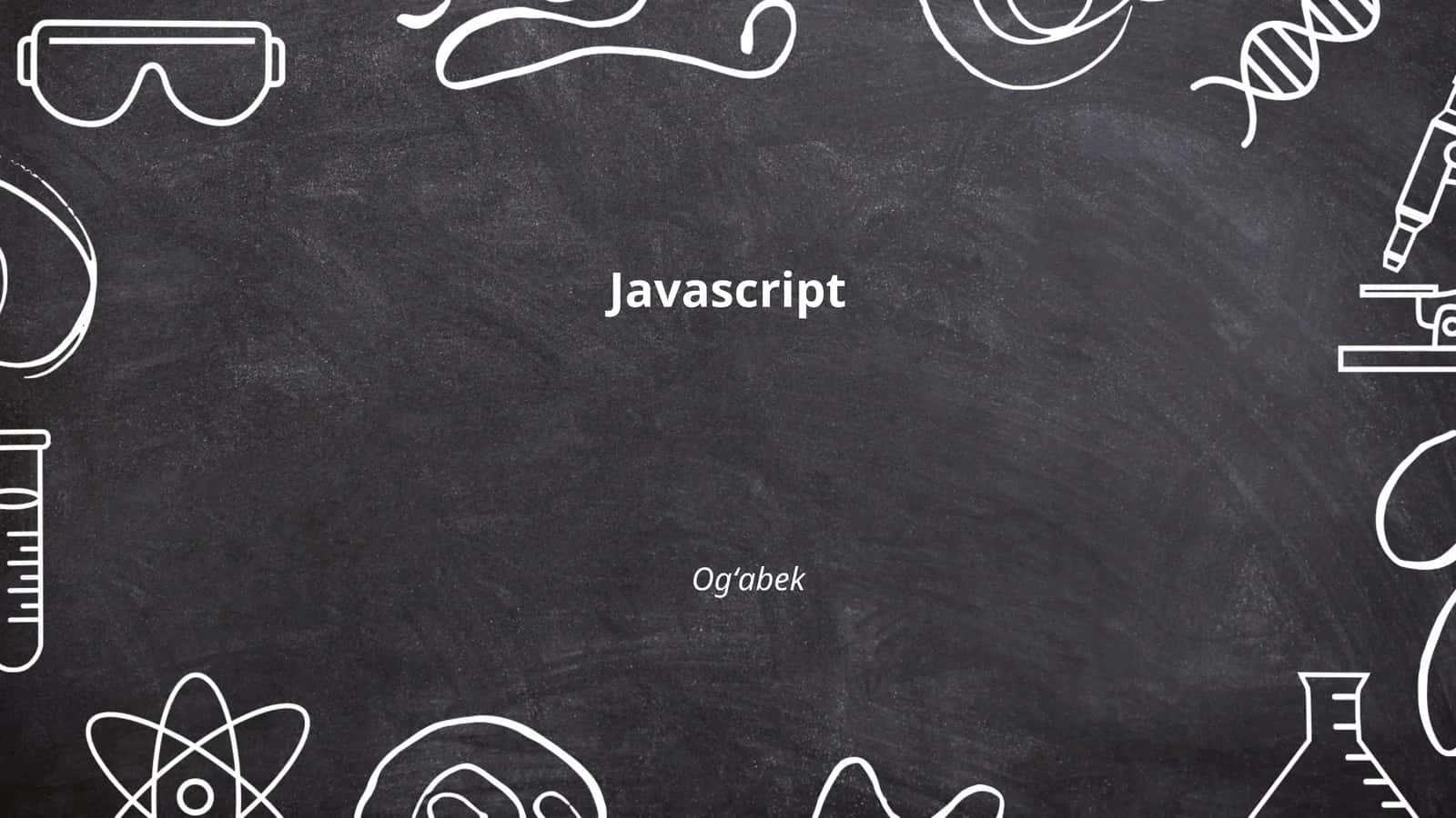 JavaScript asoslari 1