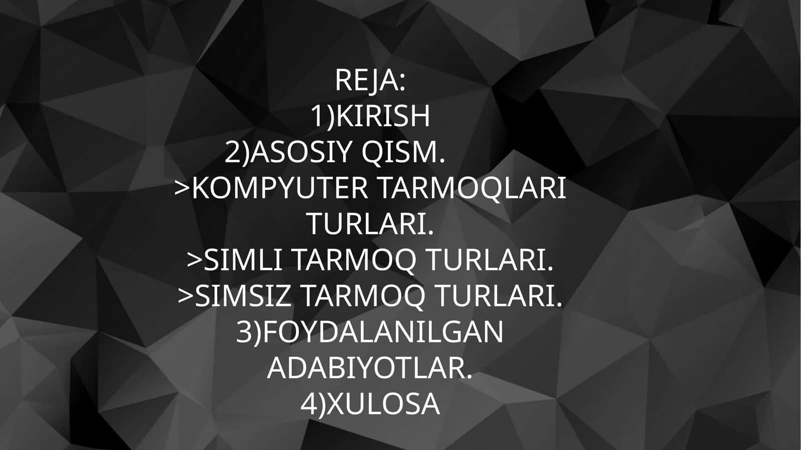 KOMPYUTER TARMOQLARI TURLARI 1